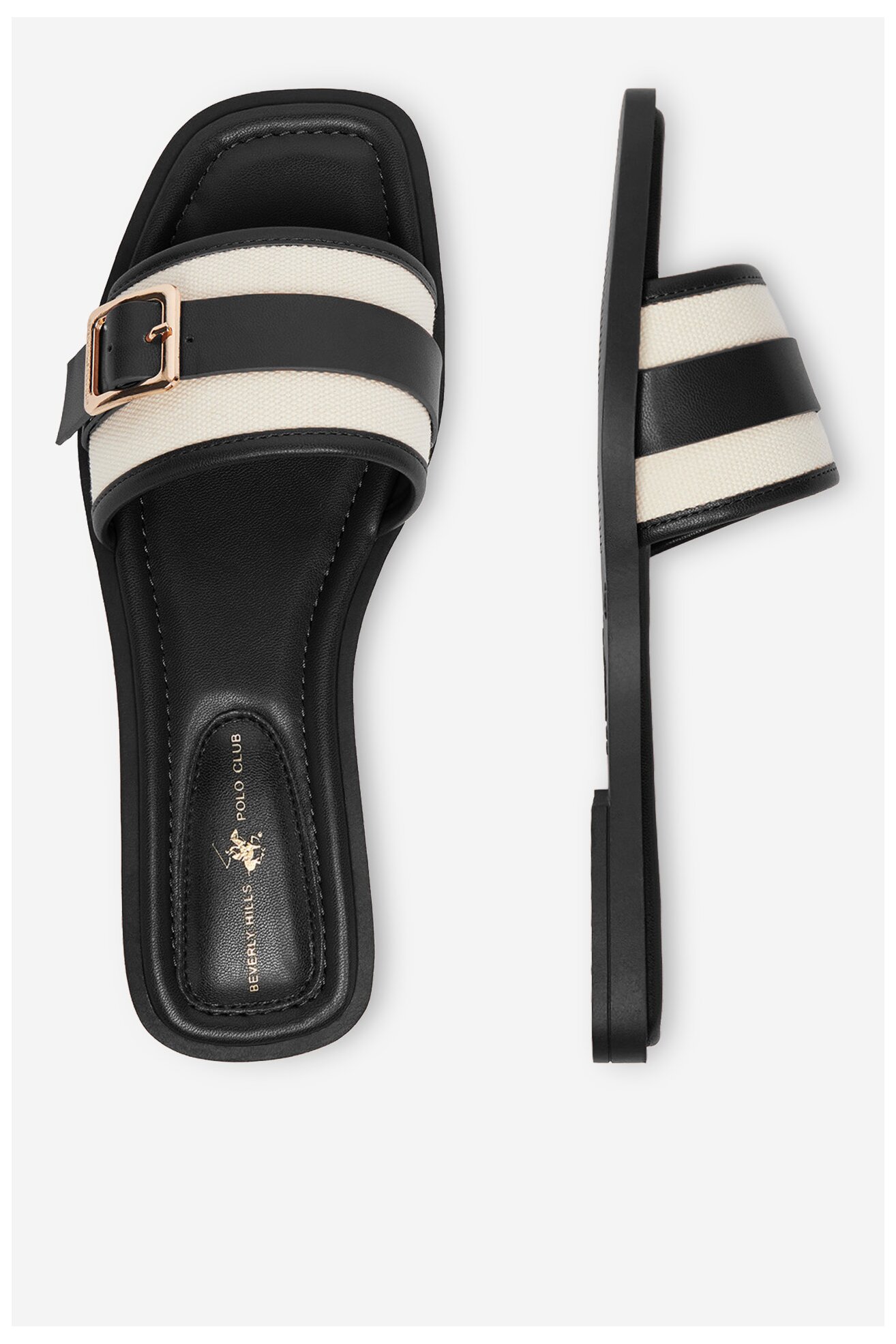 Klapki Beverly Hills Polo Club CEO-HY67025-3 Czarny