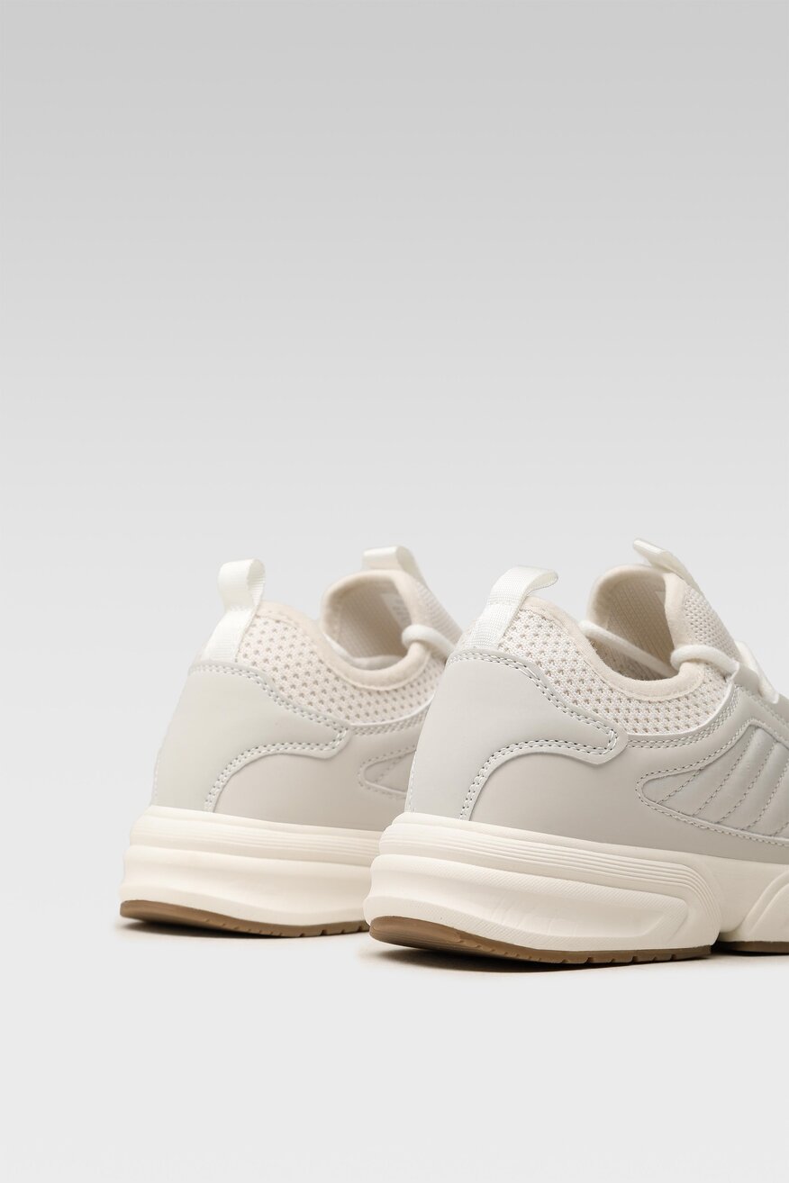 
                Sprandi - Obuwie sportowe pastelowe białe - 5903698814018