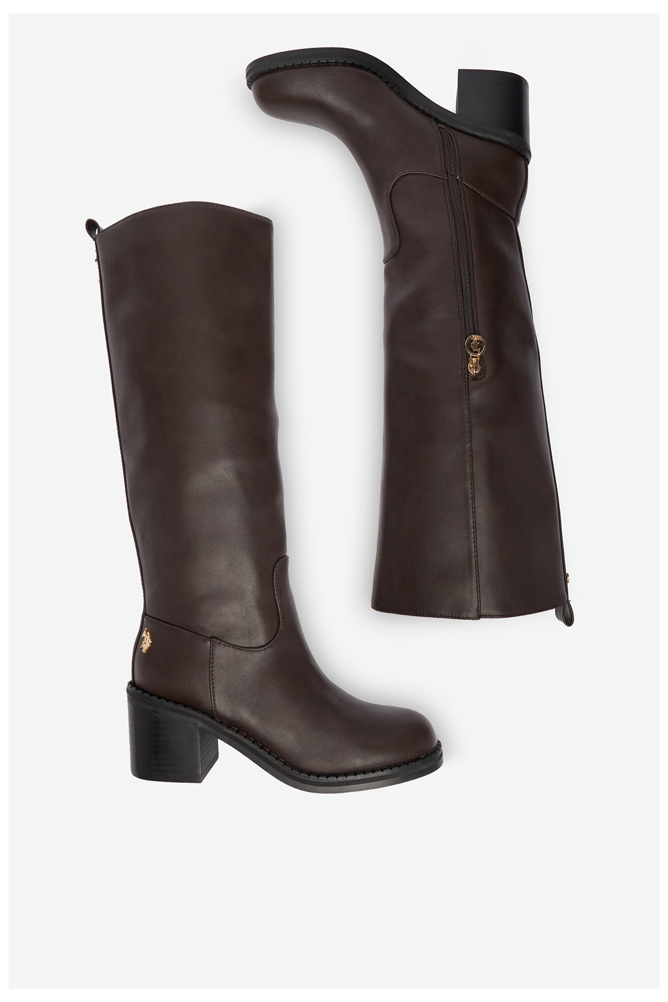 Csizma U.S. POLO ASSN. EO-SABINA002W/EY1 BARNA