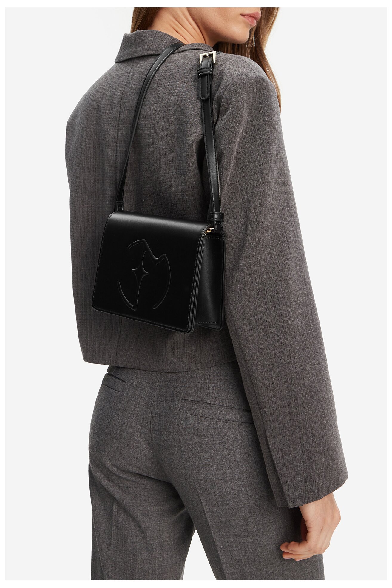 Дамска чанта EVA MINGE EO-ALIYA-LDA8225 ЧЕРЕН