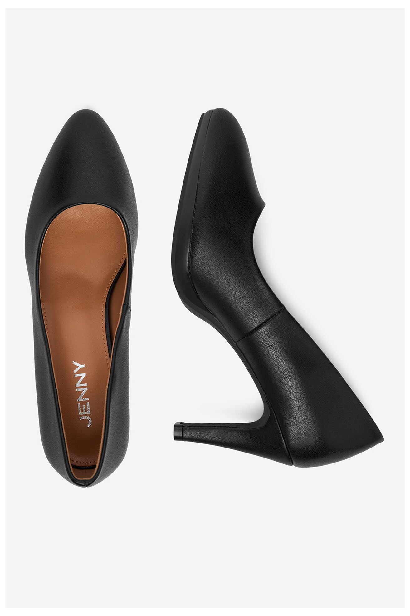 Pantofi cu toc Jenny CEO-WSS21575-01 NEGRU