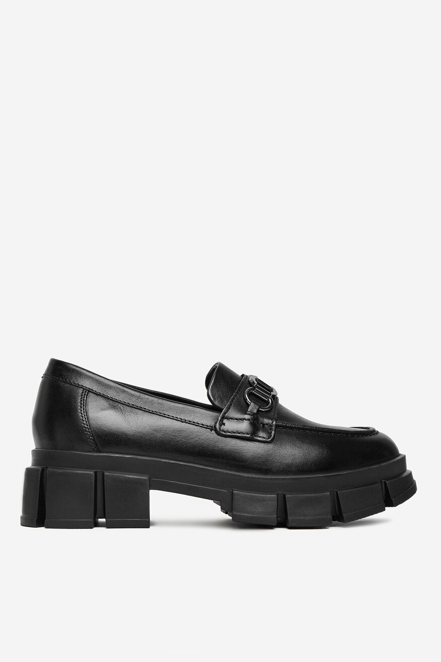 Badura - Loafersy skórzane - 5906751212851