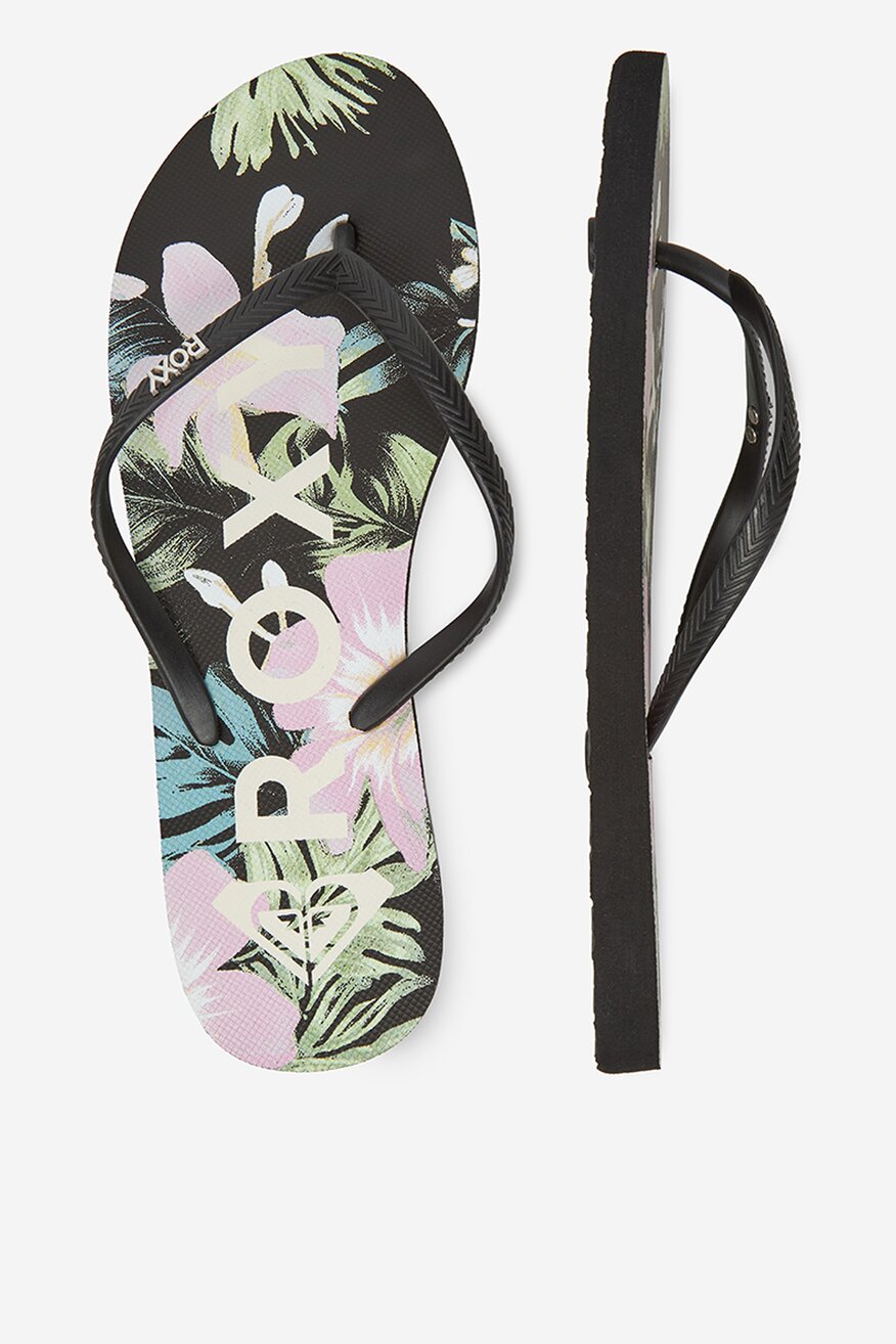 Șlapi pentru bazin ROXY NEGRU - 5906751001431