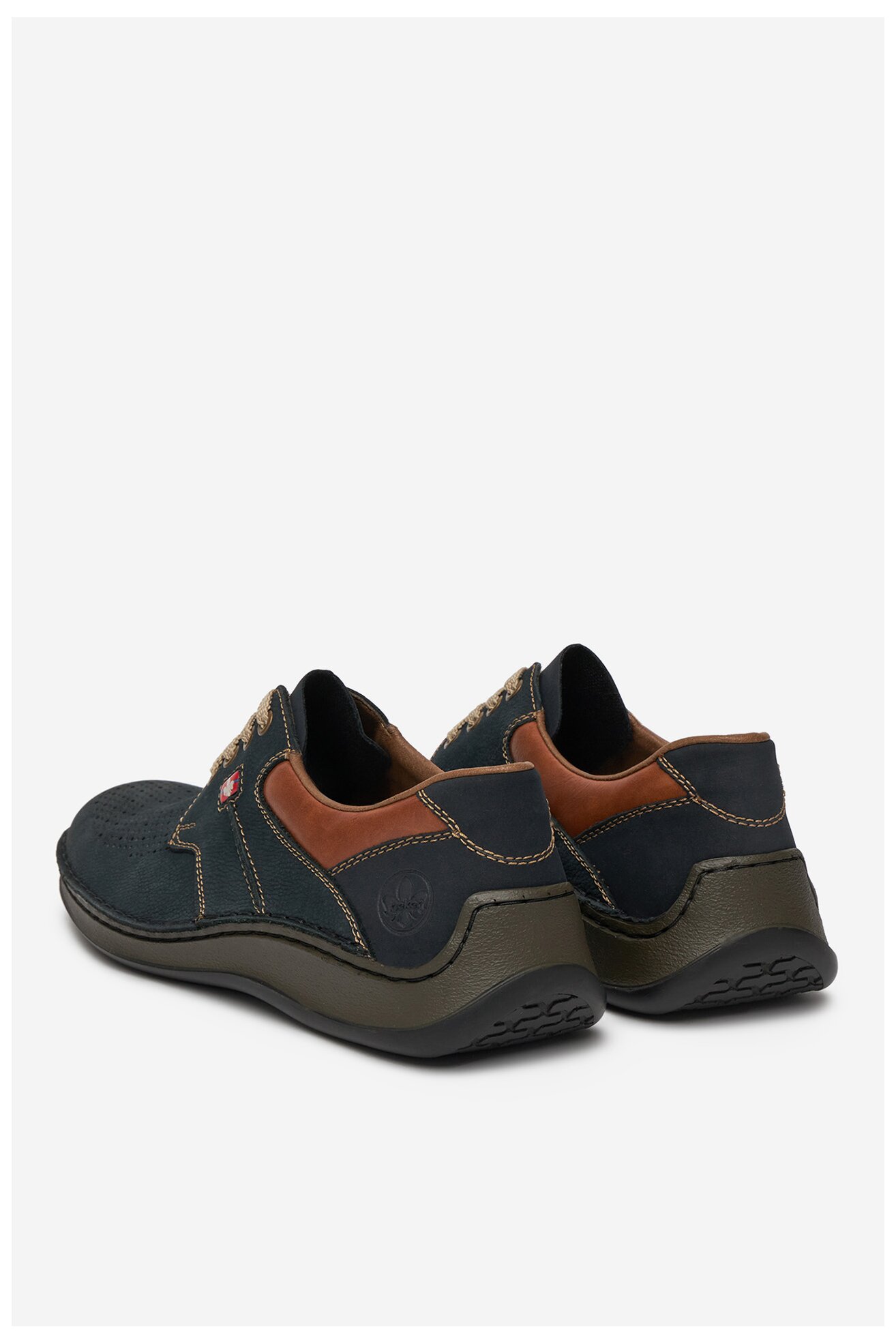 Półbuty Rieker CEO-05207-15 Granatowy