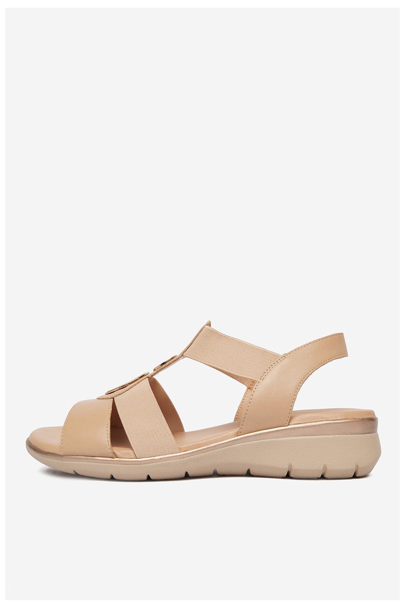 Sandały Go Soft CEO-WI16-INES-07 Beżowy