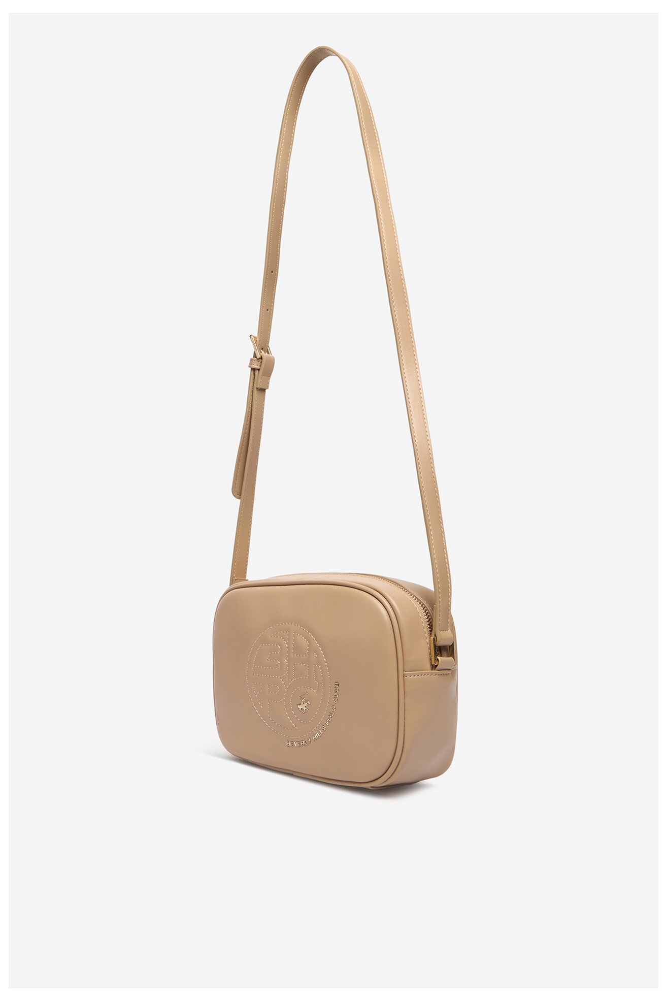 Torebka Beverly Hills Polo Club CEOWB-BHPC-L-002-09 Beżowy