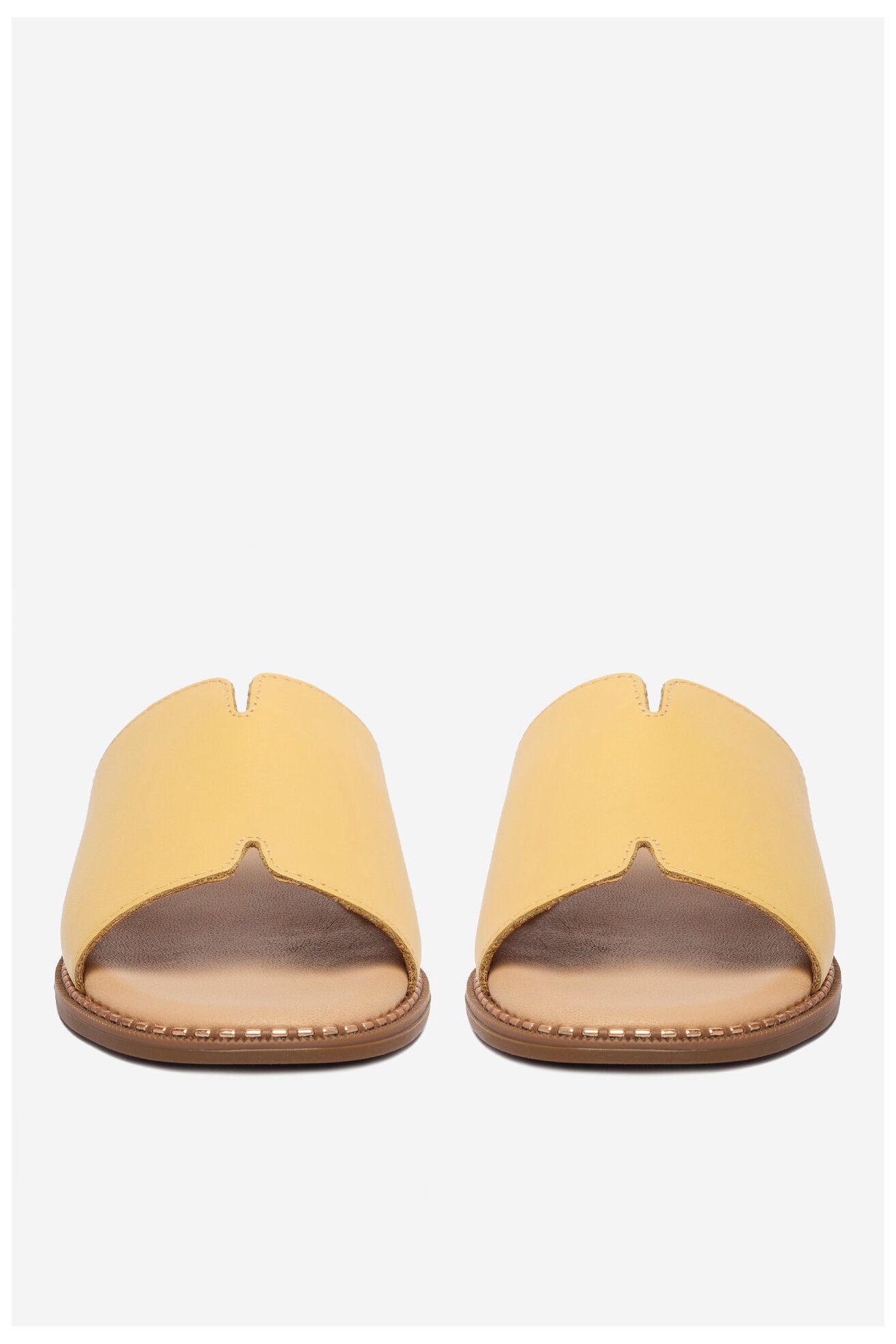 Klapki Lasocki CEO-RST-KM215-01 Żółty jasny