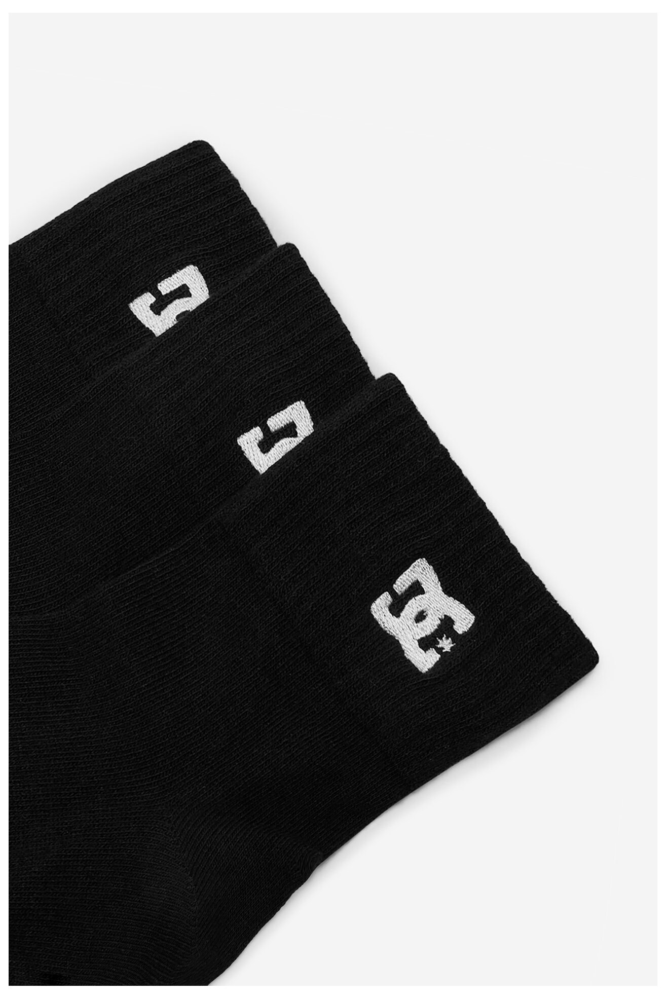 Soseste DC Shoes AS_DC_01Z_SS25 (3-PACK) NEGRU