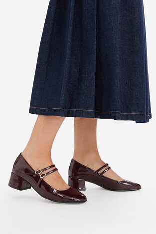 Cipele na štiklu Jenny CEO-LH24038-1 BORDO