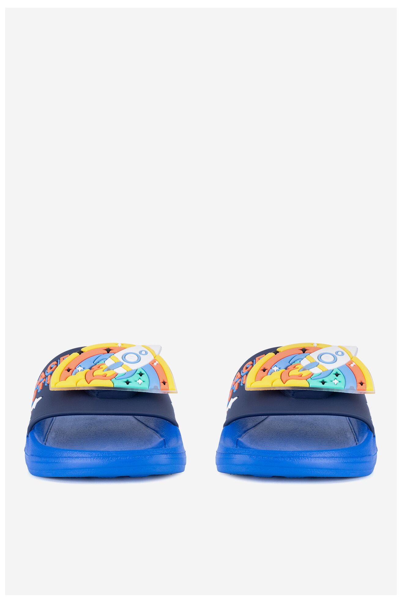 Klapki basenowe Action Boy P3047080K Chabrowy