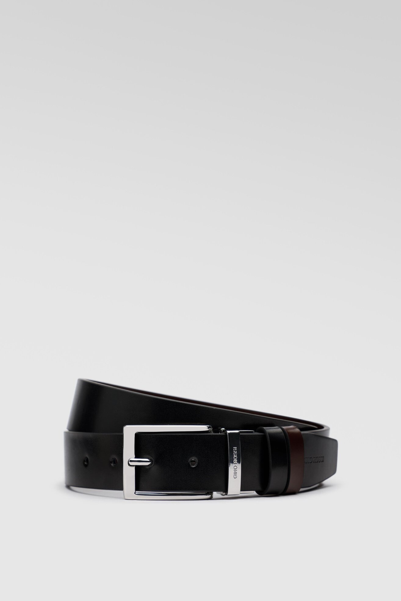 Pasek męski Gino Rossi AGB-L-308-18-07_90 Czarny