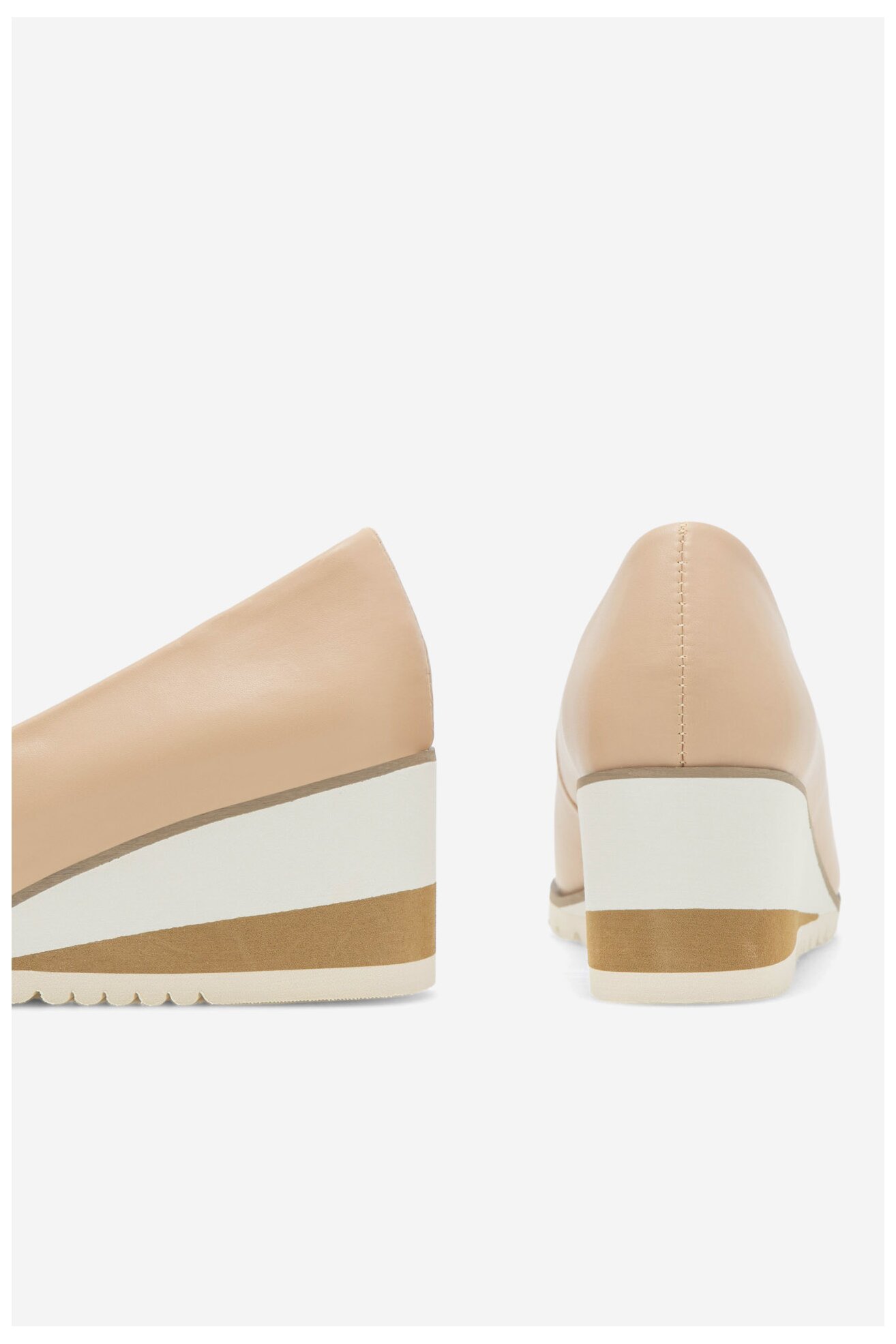 Напівчеревик Clara Barson WYL3396-2 БЕЖЕВИЙ