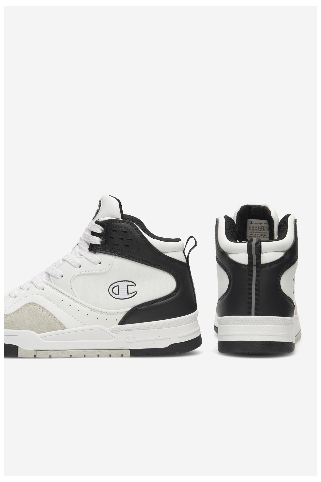 Sportcipő Champion HERITAGE GLORY MID B GS S32927-WW001 FEHÉR