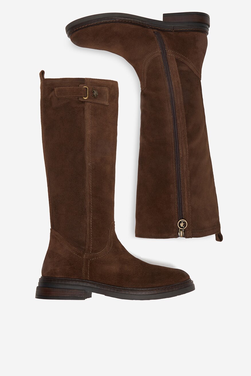 
                U.S. POLO ASSN. - Kozaki skórzane - 5906751496824