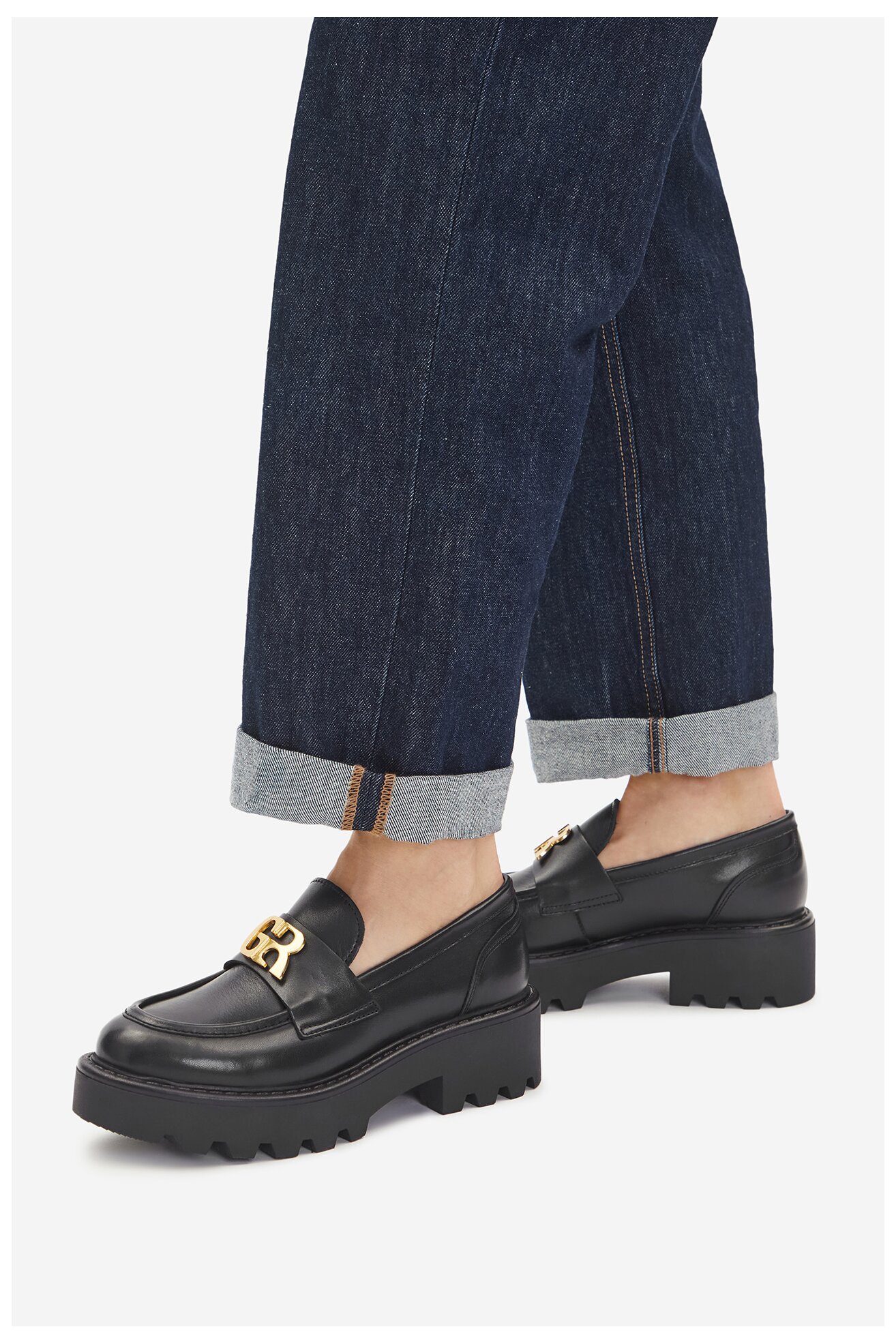 Mokaszin Gino Rossi EO-ROYA-8103-25 FEKETE