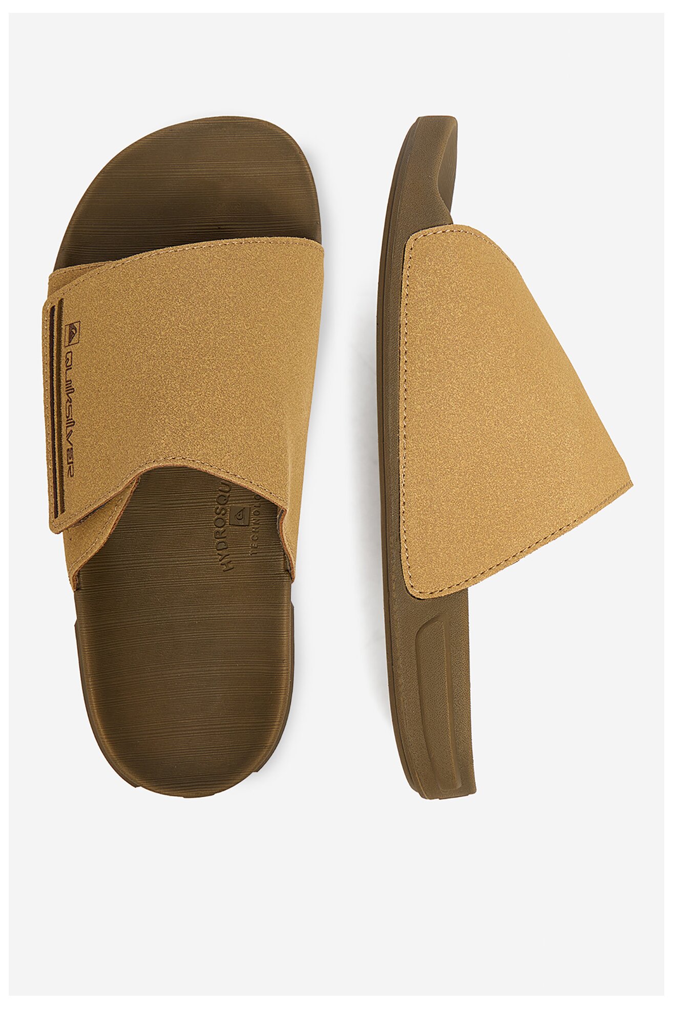 Шльопанець для басейну QUIKSILVER EO-POCHI SUEDE CQ10164BT БЕЖЕВИЙ