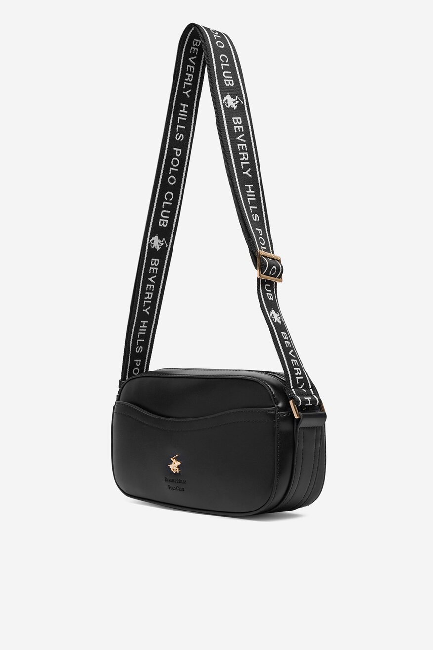 
                Дамска чанта Beverly Hills Polo Club ЧЕРЕН - 5906751598474