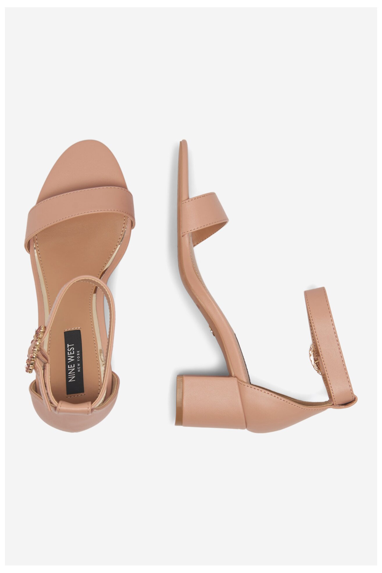 Szandál NINE WEST WFA2641-1 VILÁGOS RÓZSASZÍN