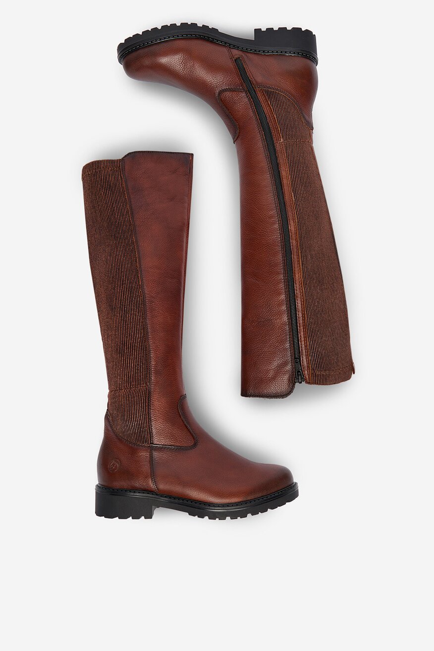 
                Remonte - Kozaki skórzane ocieplane - 2230085557450