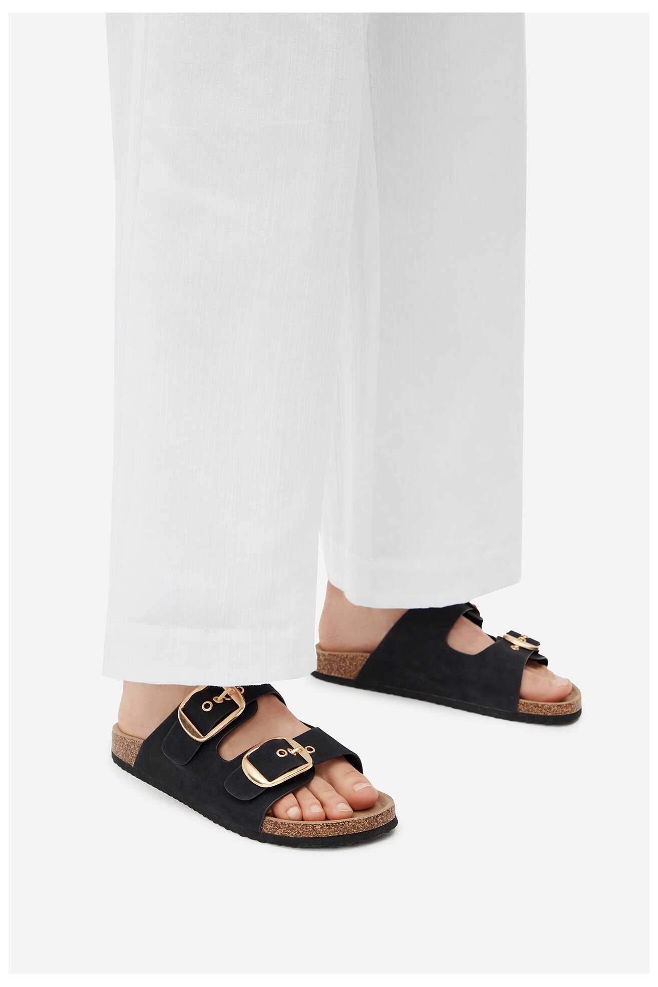 Șlapi Jenny LB-P1597-YLD NEGRU