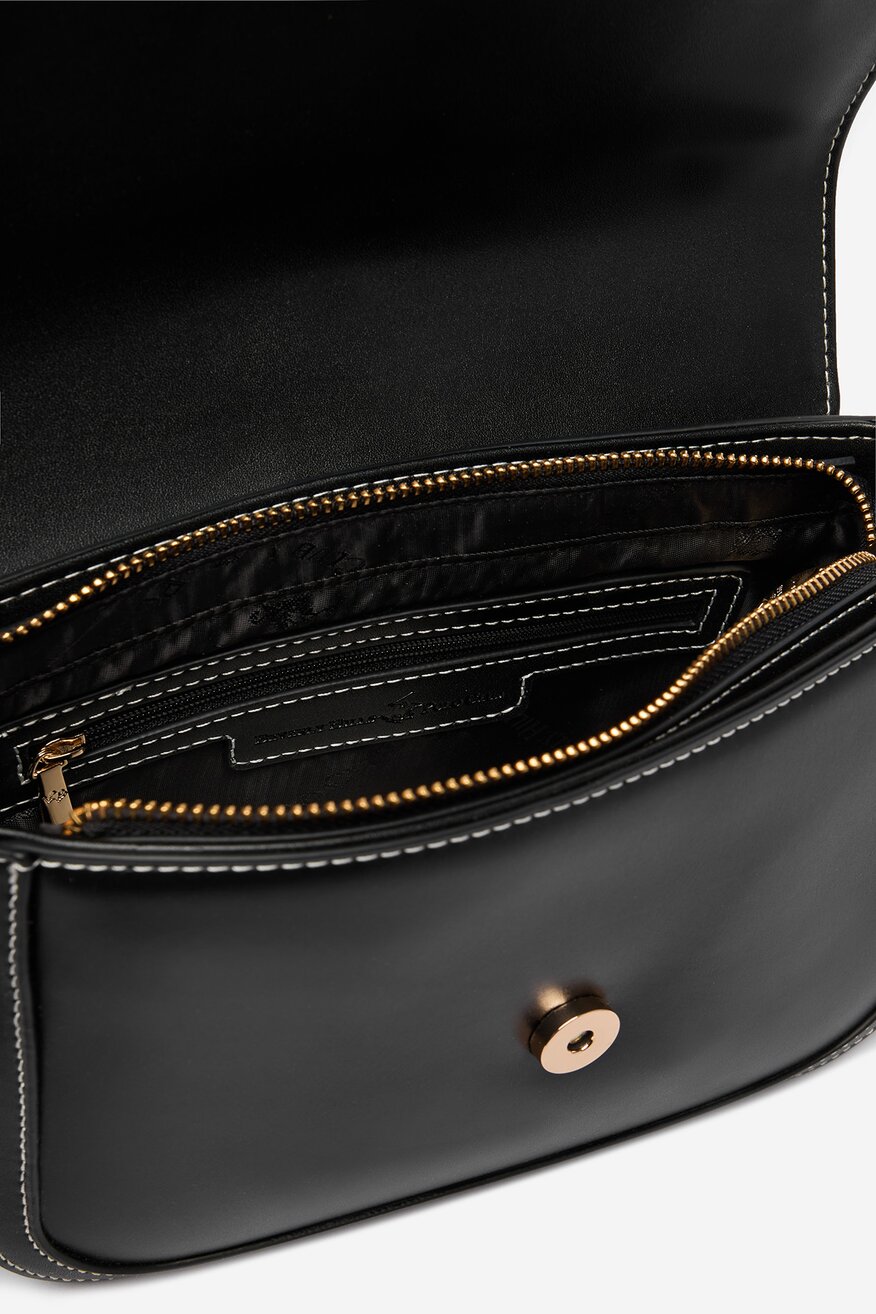 
                Дамска чанта Beverly Hills Polo Club ЧЕРЕН - 5906751598726