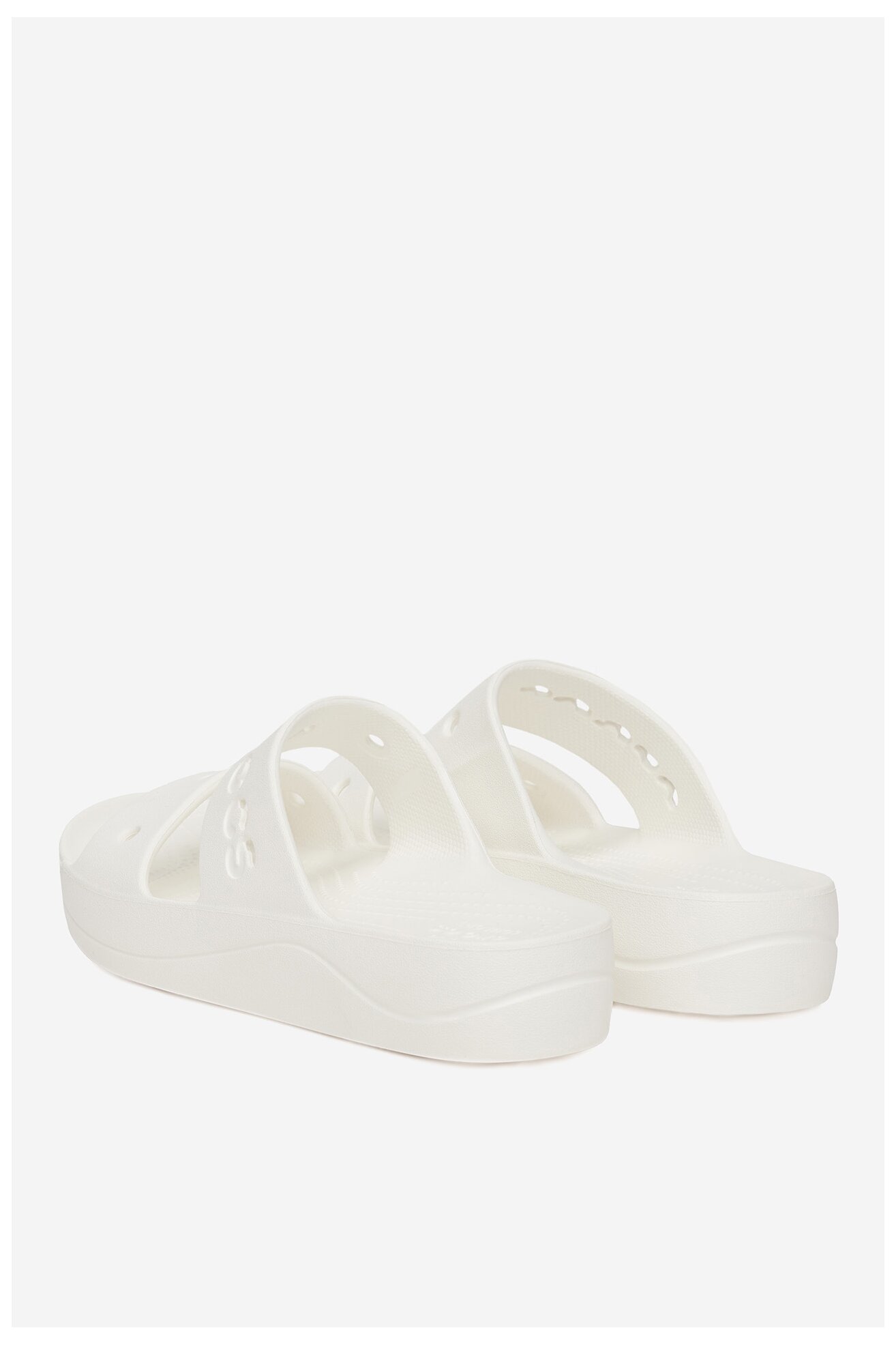 Uszodai papucs Crocs BAYA PLATFORM SANDAL 208188-100 FEHÉR