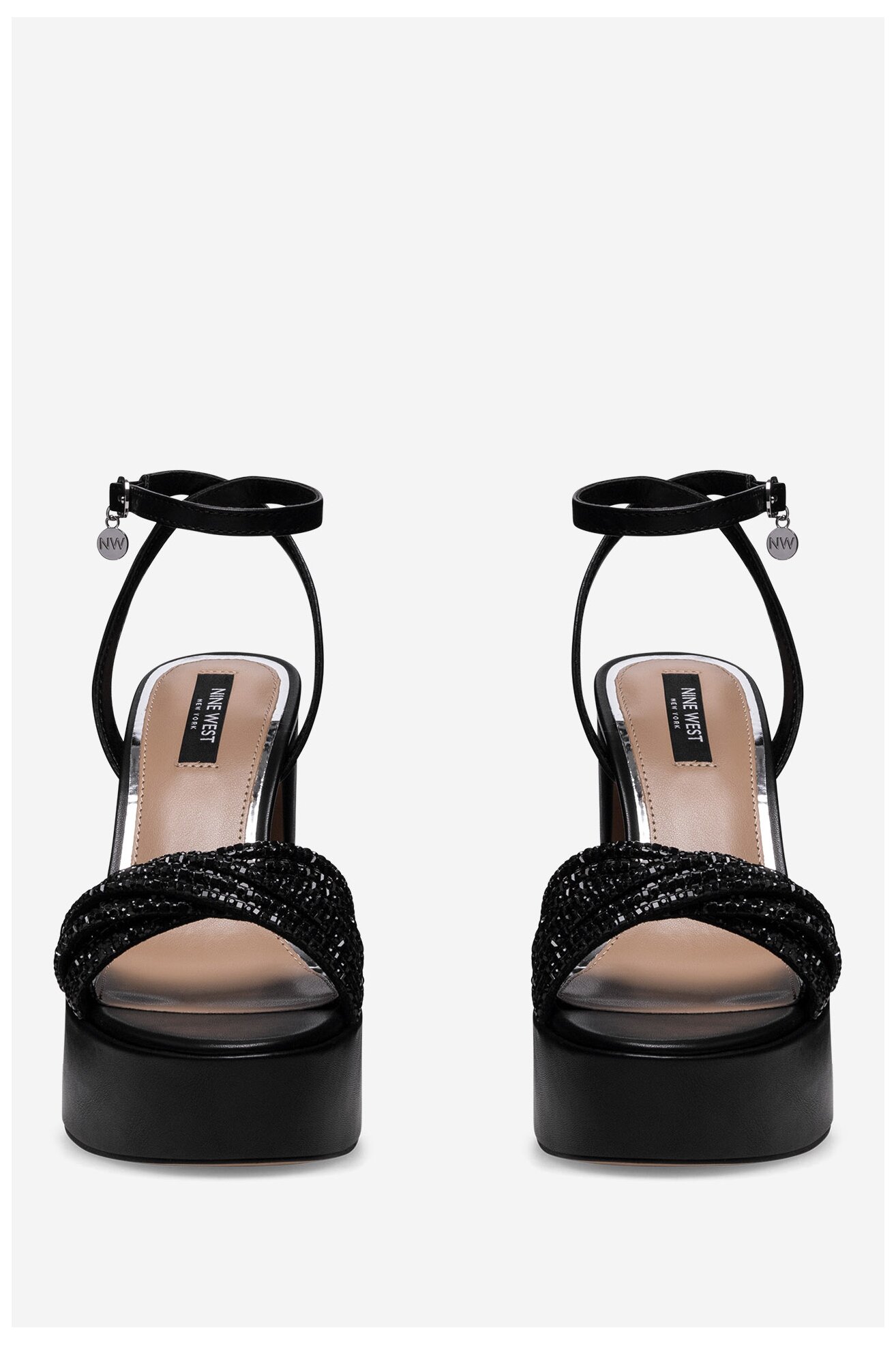 Szandál NINE WEST WFA2736-1 FEKETE