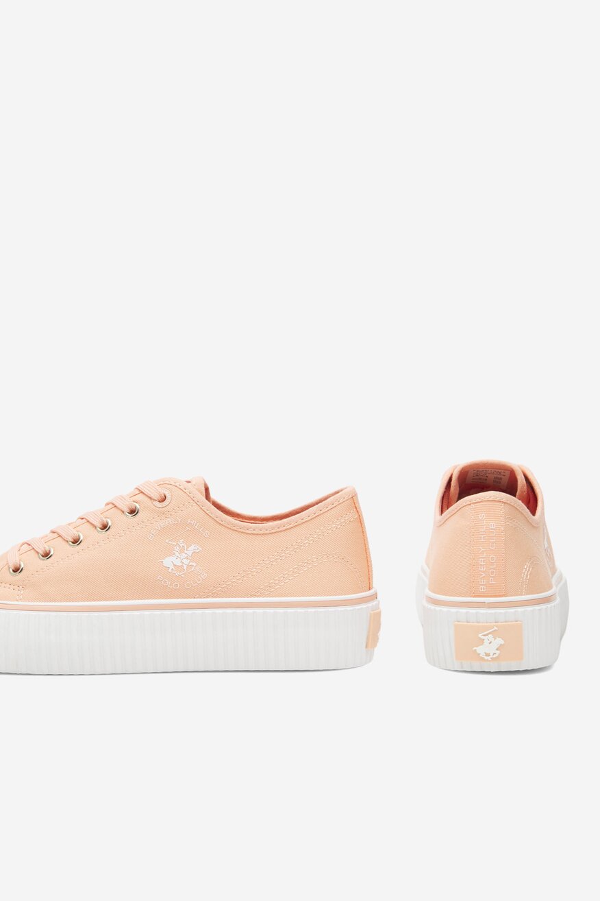 Pantofi pânză Beverly Hills Polo Club PORTOCALIU - 5905588319276