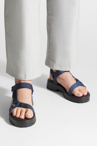 Сандалі Jenny Fairy JD23-0417-56 ТЕМНО-СИНІЙ