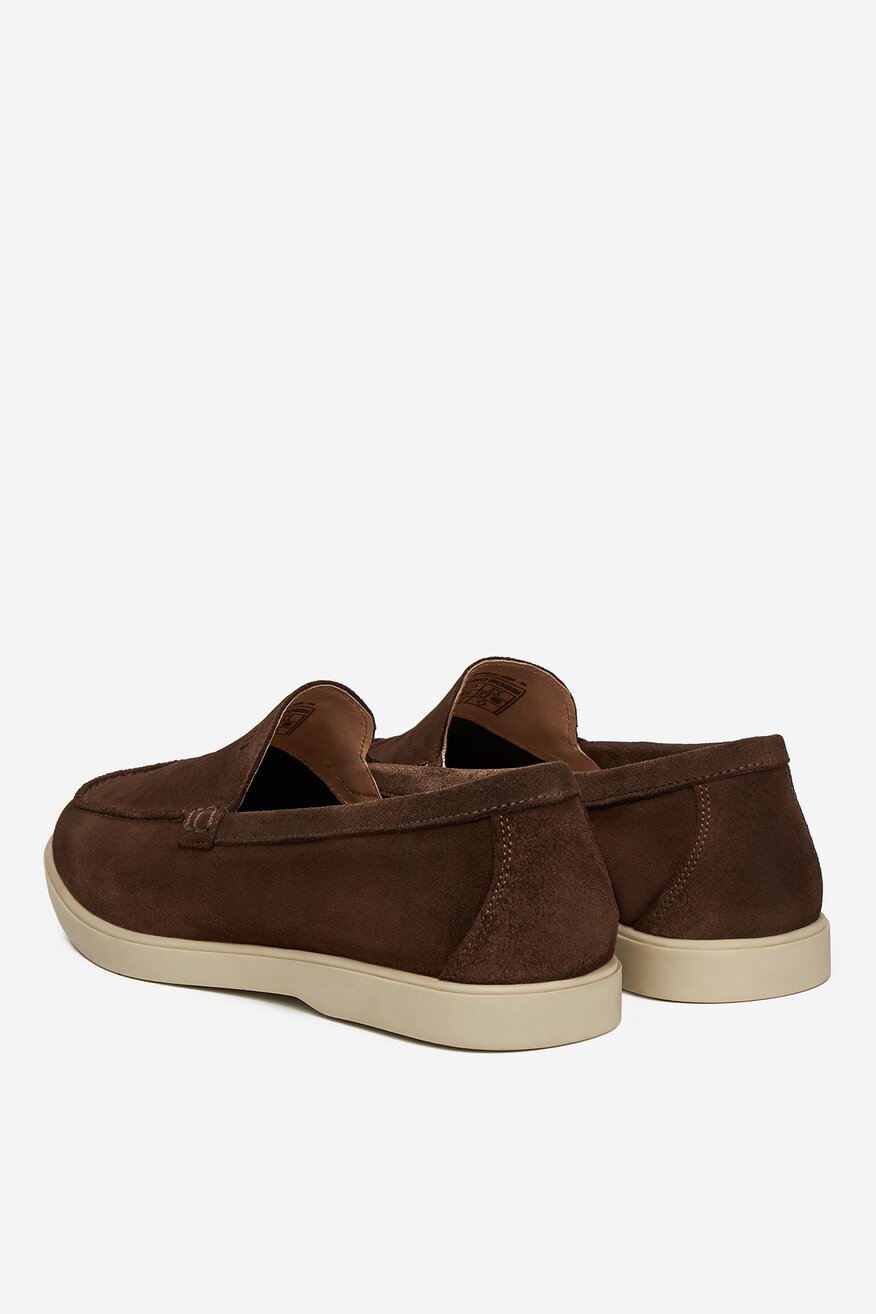 
                Gino Rossi - Mokasyny zamszowe - 5904862326122