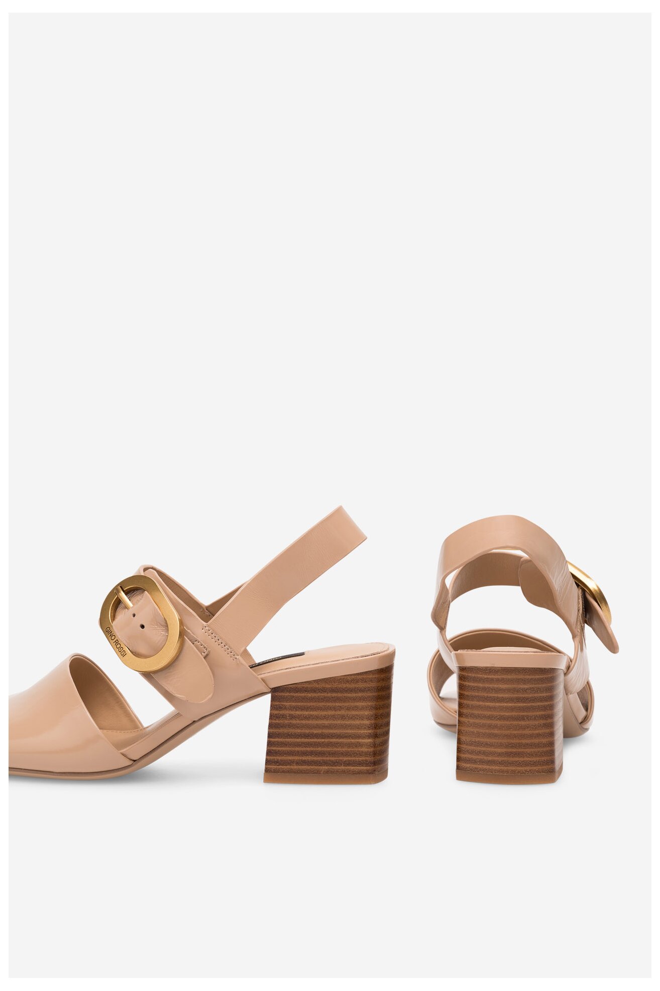 Sandały Gino Rossi V155-25-2 Beżowy