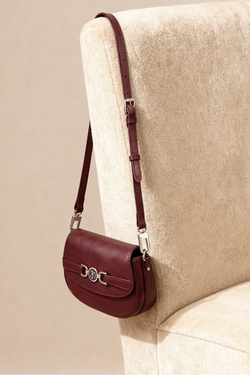 
                Kézitáska EVA MINGE BORDÓ - 5906751330685