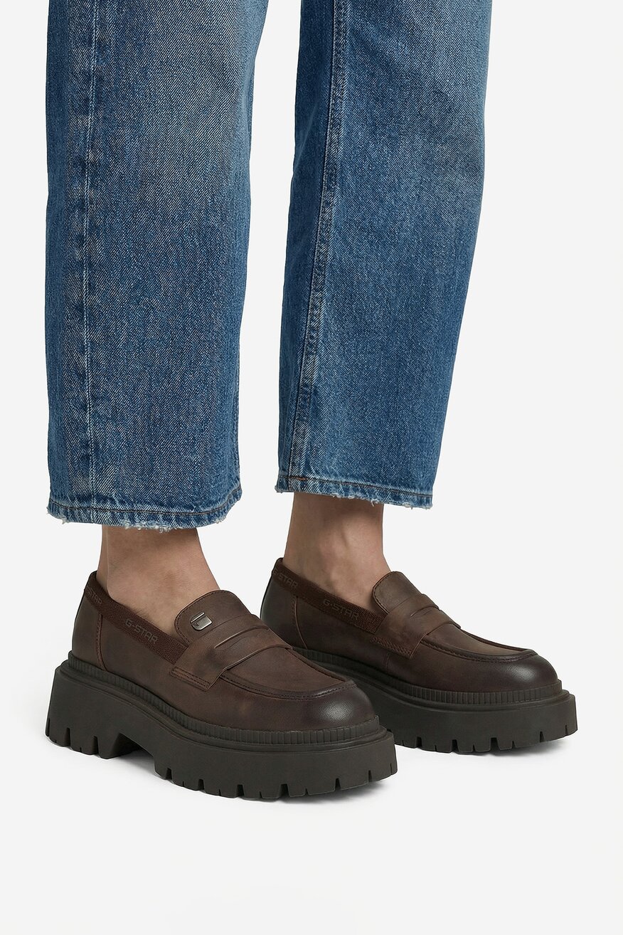 
                        Mokasyn G-STAR RAW CEO-WI34-JOSIA-04 Brązowy - 5906751395325