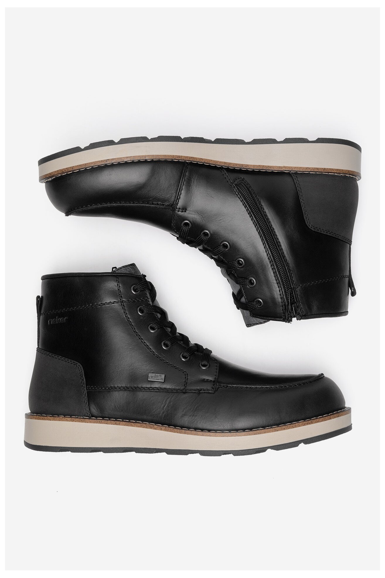 Bocanci Rieker 30030-00 NEGRU