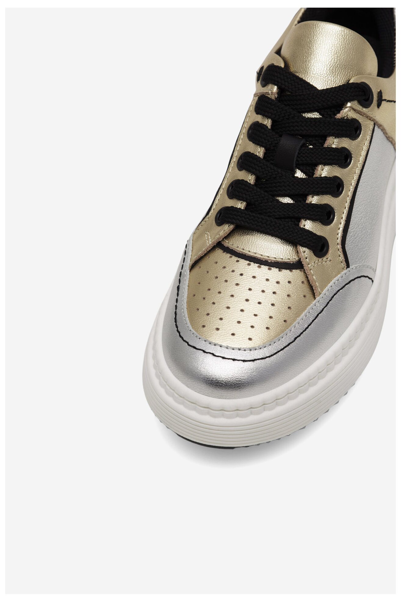 Sneakers EVA MINGE VANESSA-0481 Srebrny