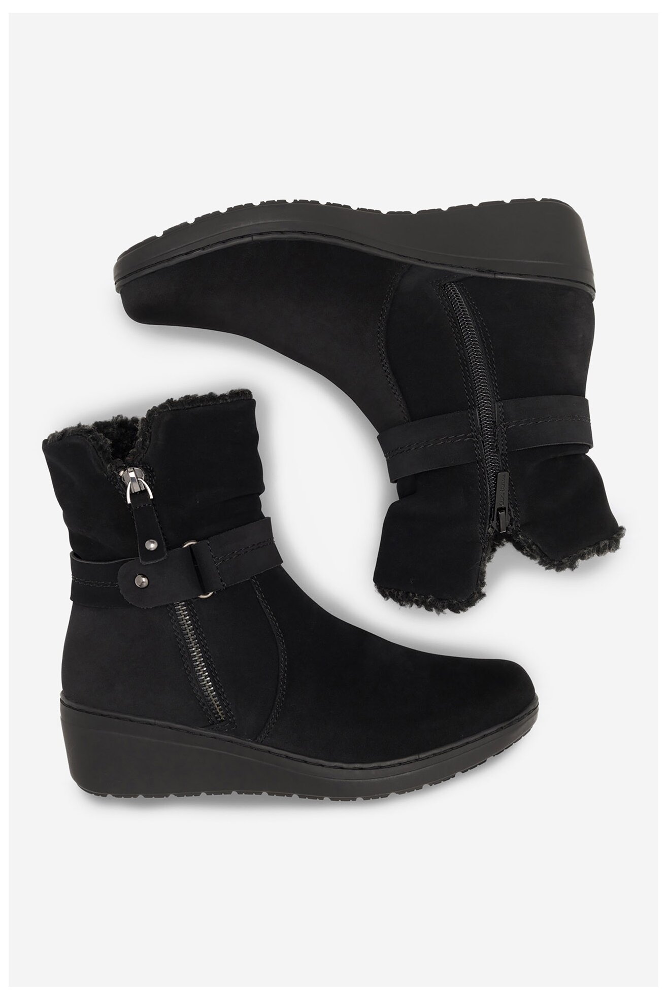 Botki Clara Barson WS6093-13 Czarny