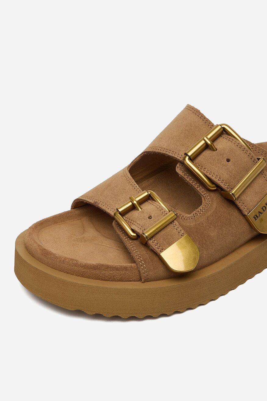 
                Badura - Klapki skórzane - 5907964016809