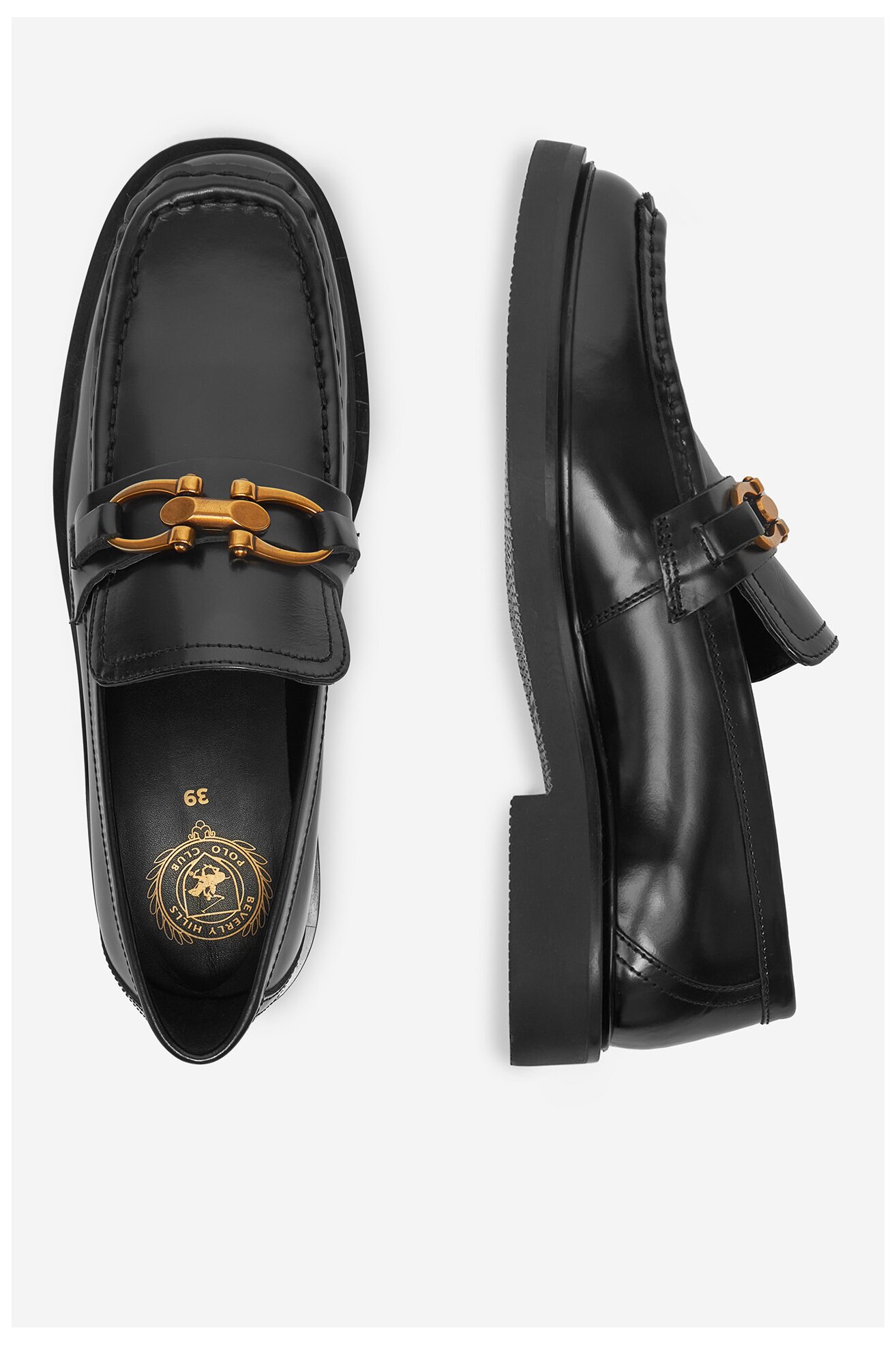 Mokasyn Beverly Hills Polo Club WI34-DOVER-01 Czarny