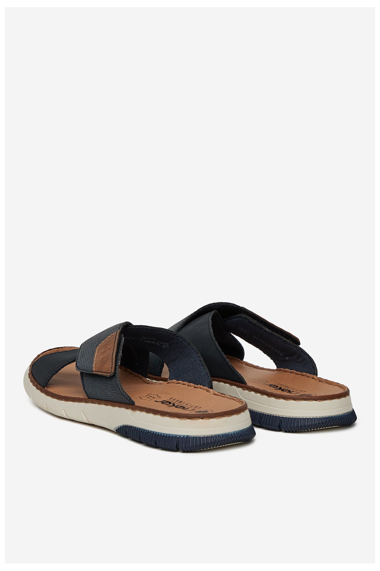 Klapki Rieker CEO-25283-14 Granatowy