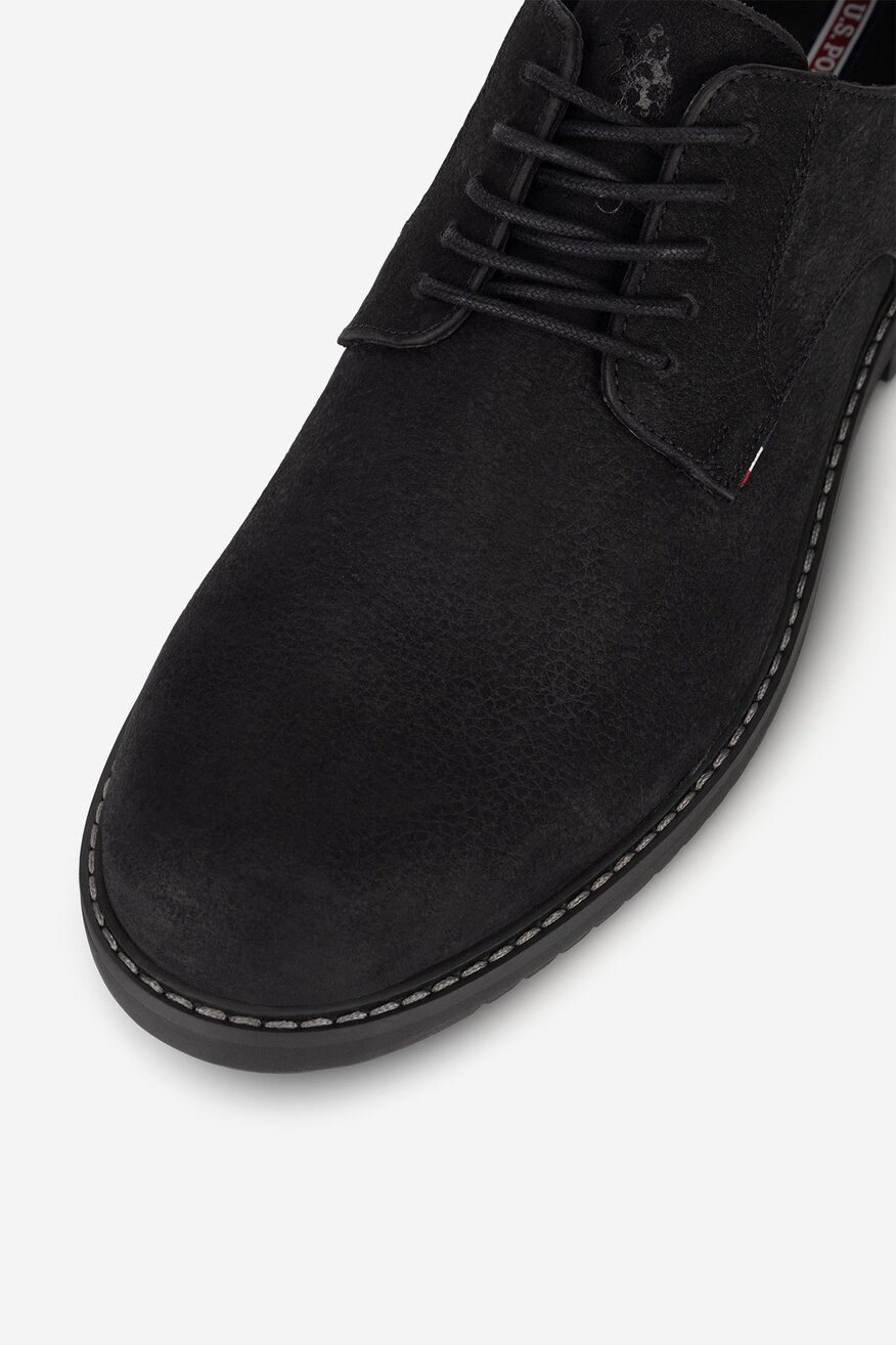 U.S. POLO ASSN. - Półbuty skórzane - 5903419687204