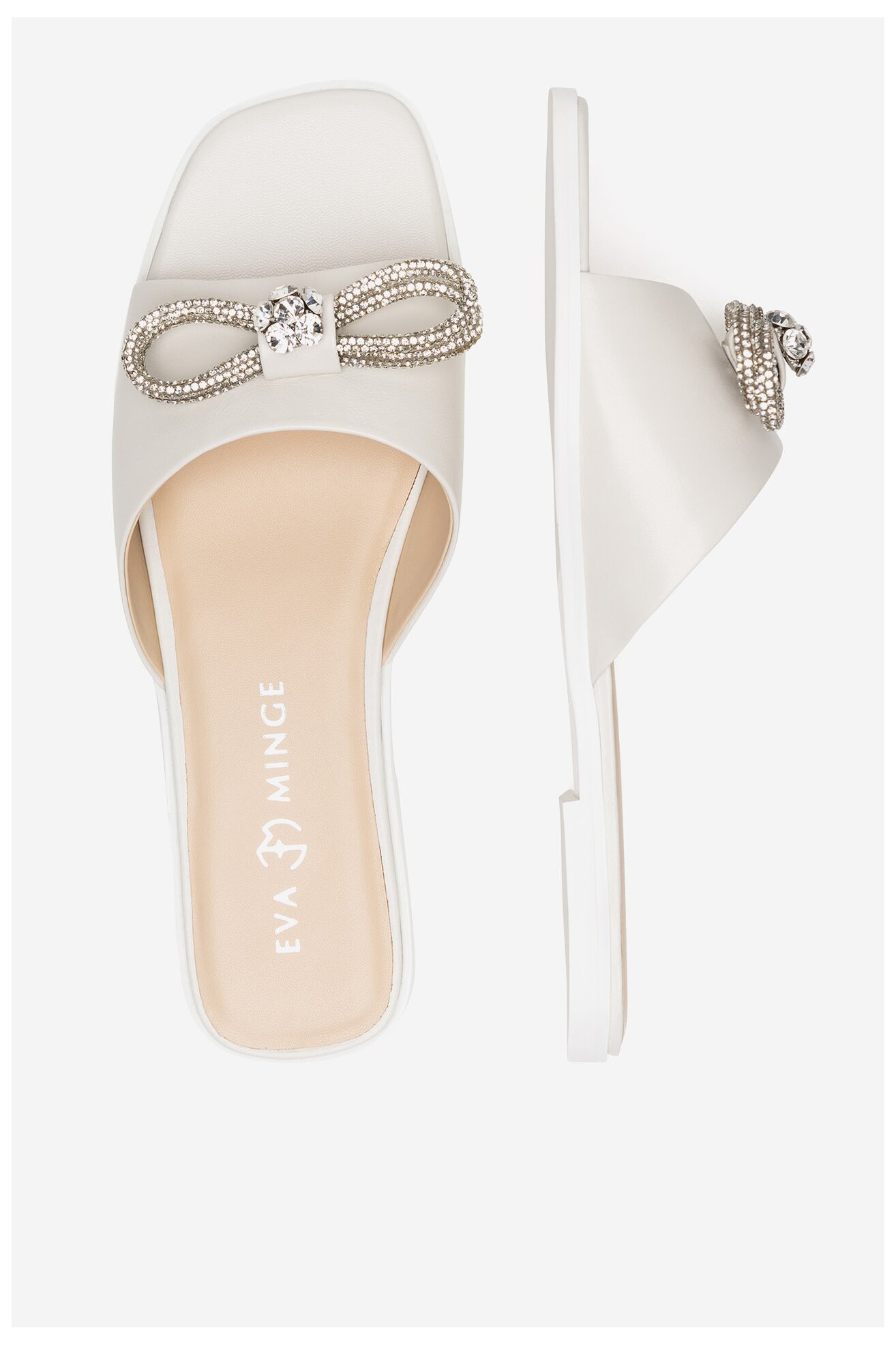 Șlapi EVA MINGE AVA-V903L-2-1 ALB