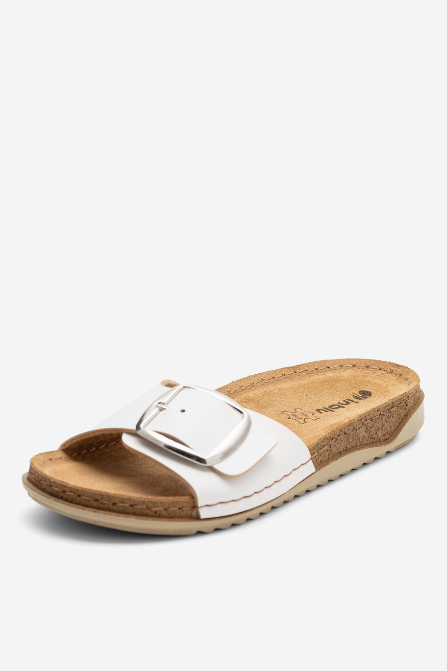 Inblu - Klapki białe - 5904862757513