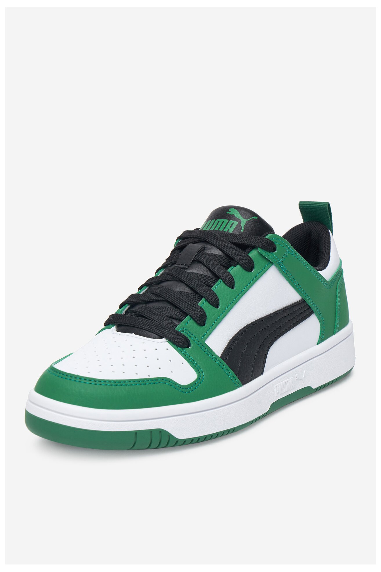 Кросівки спортивні Puma REBOUND LAYUP LO SL JR 37049024 ЗЕЛЕНИЙ