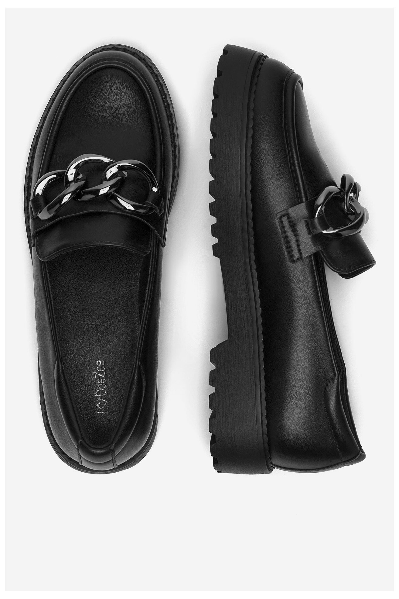 Mokasyn DeeZee WS5621-18A Czarny