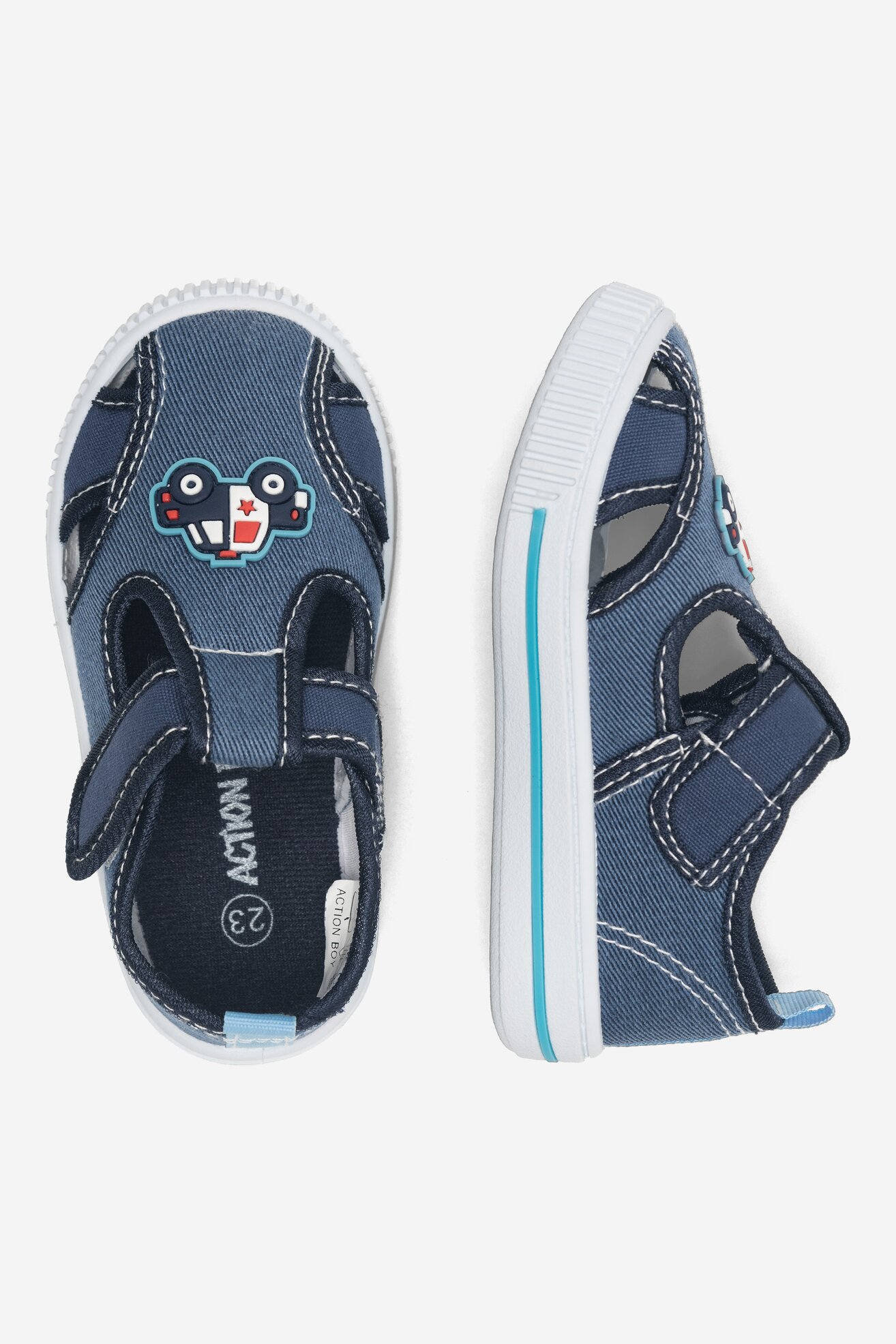 Papuče Action Boy CF2457-5 DENIM