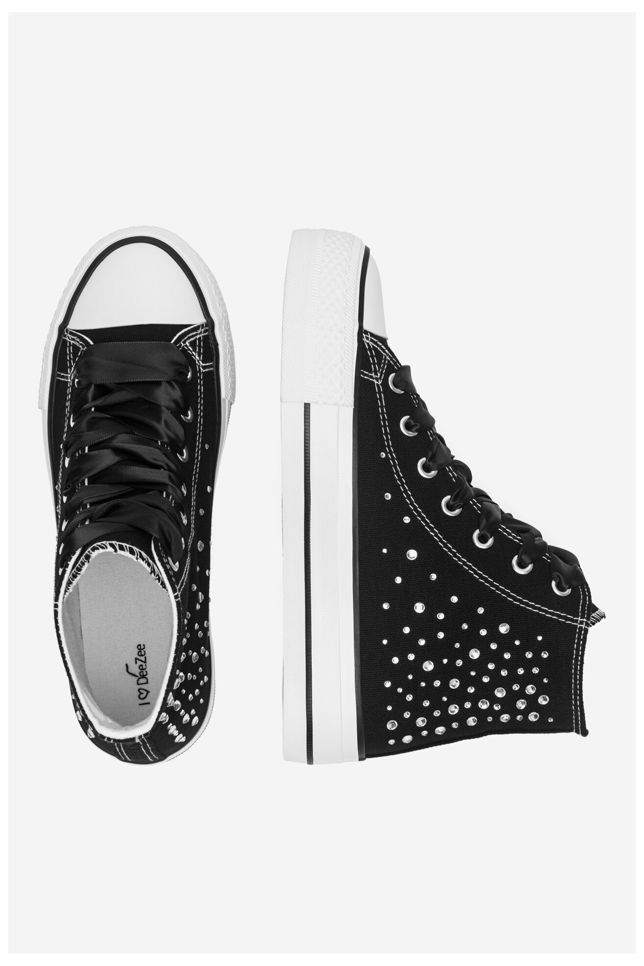 Trampki DeeZee WFA2791-2 Czarny