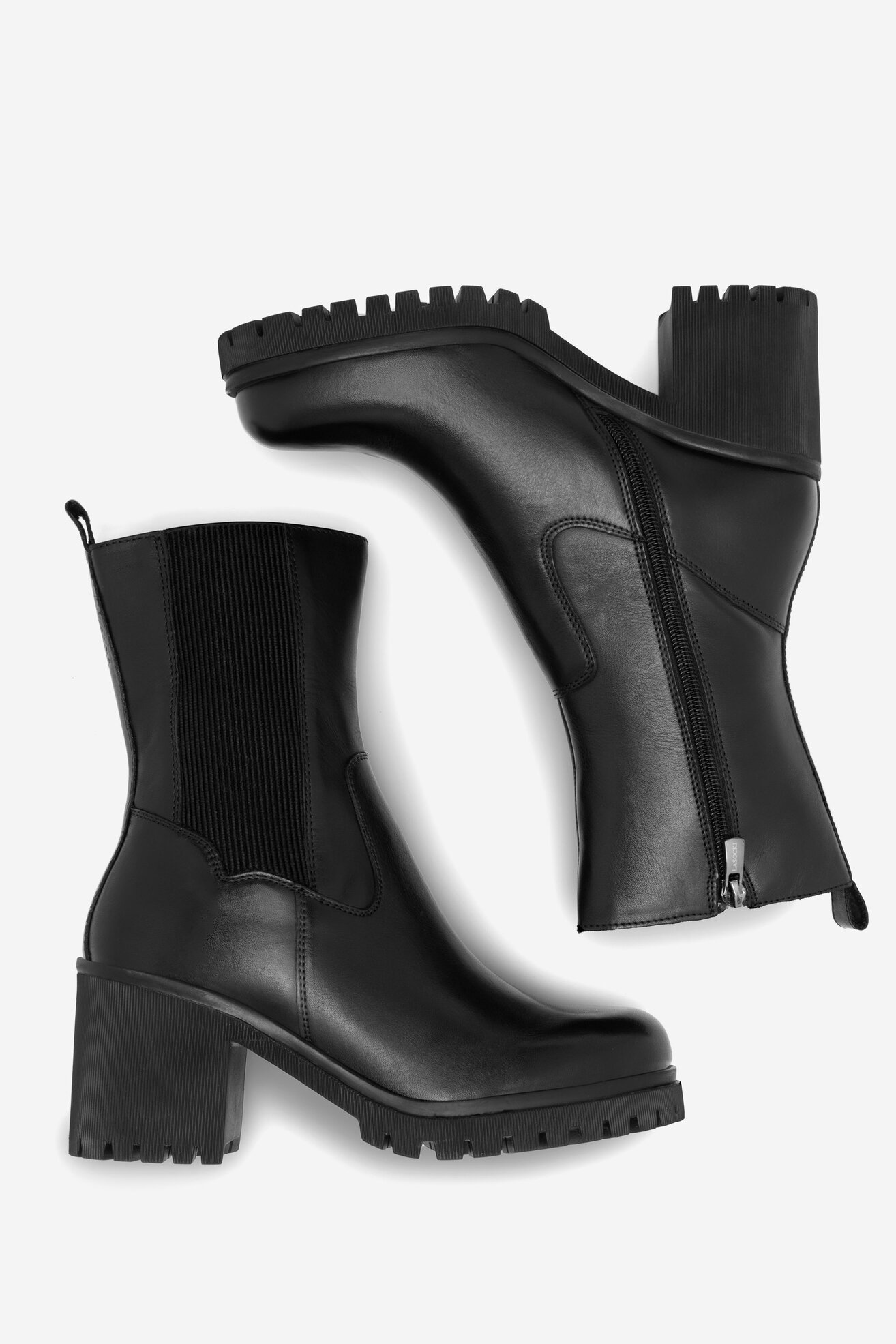 Bokacsizma Lasocki WI16-GATA-02 FEKETE