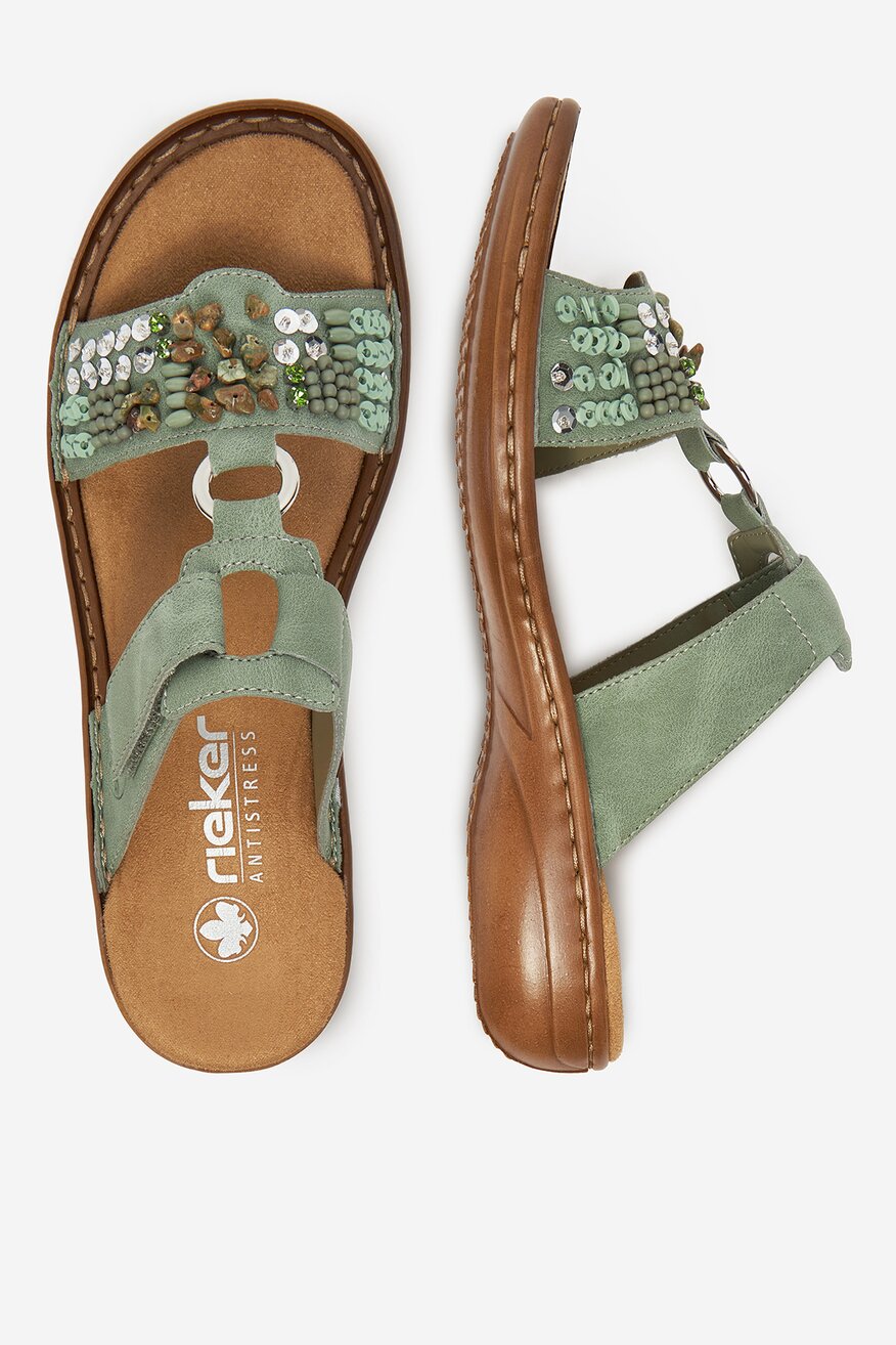 Șlapi Rieker VERDE DESCHIS - 2230078420921