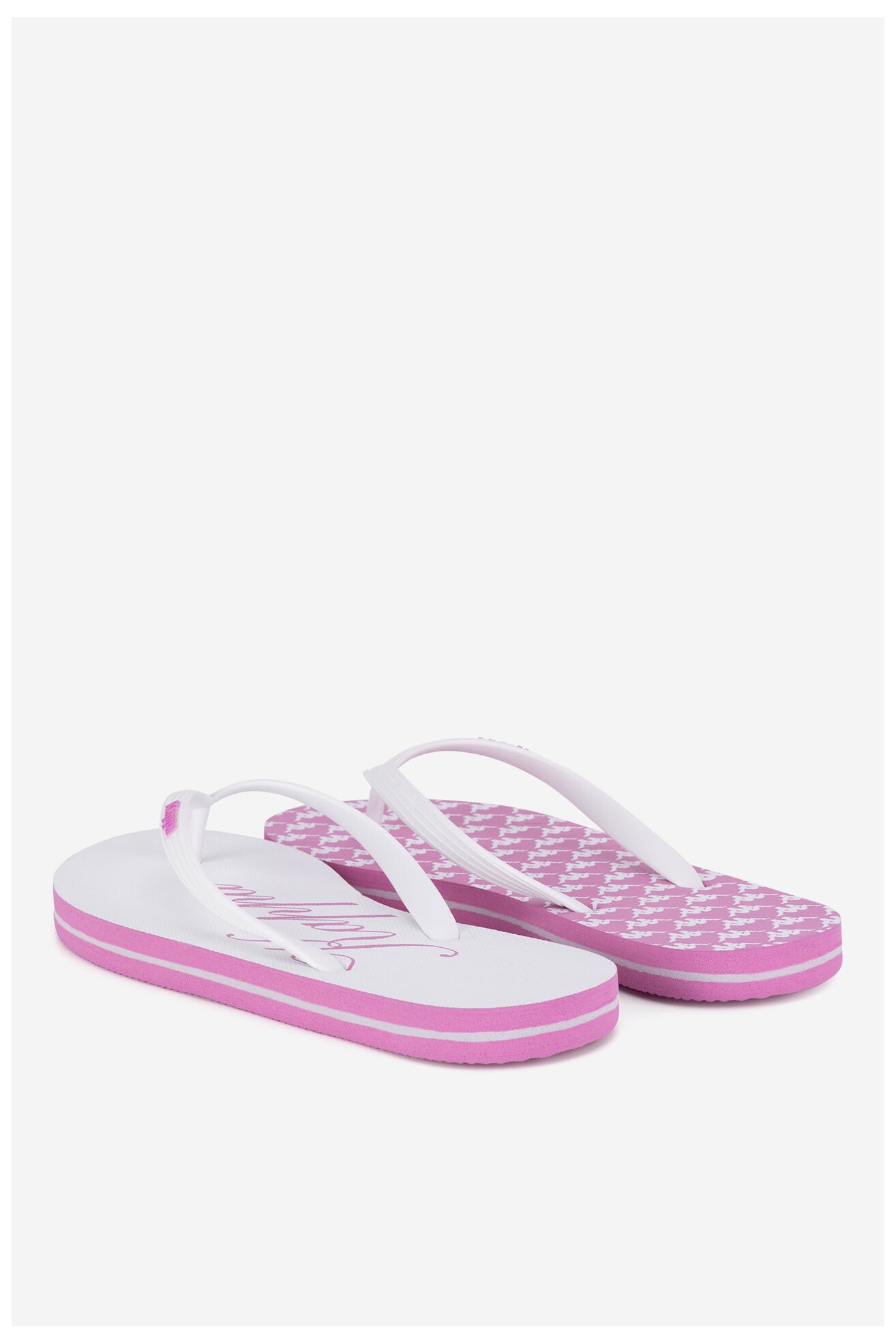 Klapki basenowe Kappa 351C23W Pink Fuchsia - White MIX