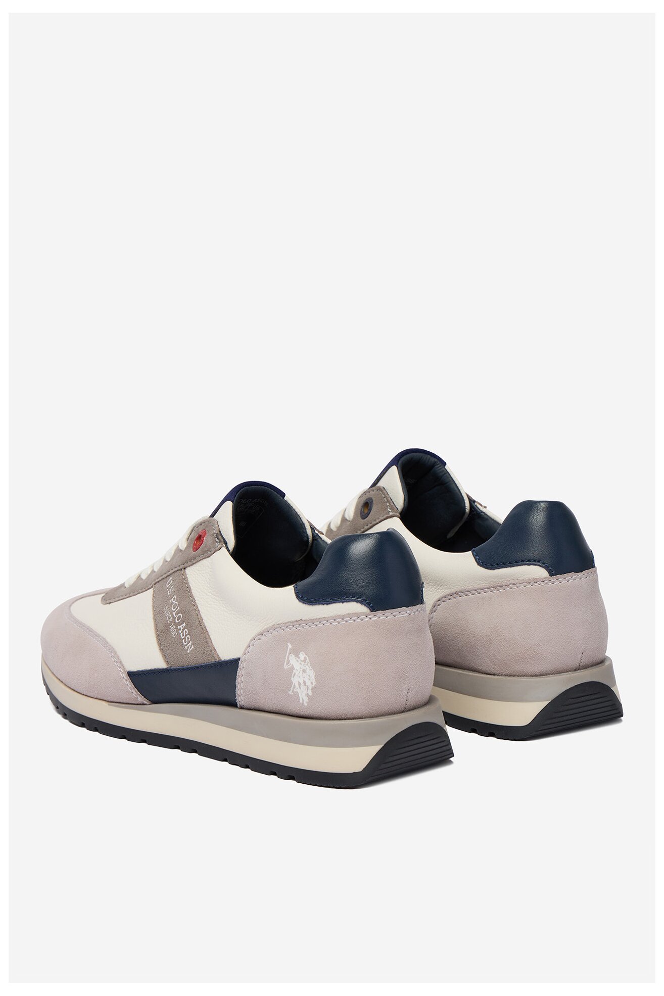 Sneakers U.S. POLO ASSN. EO-SEANY001M/6LS1 Szary jasny